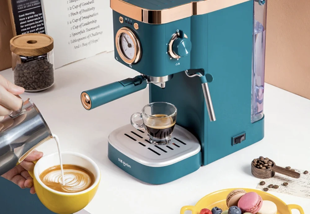 espresso machine at home