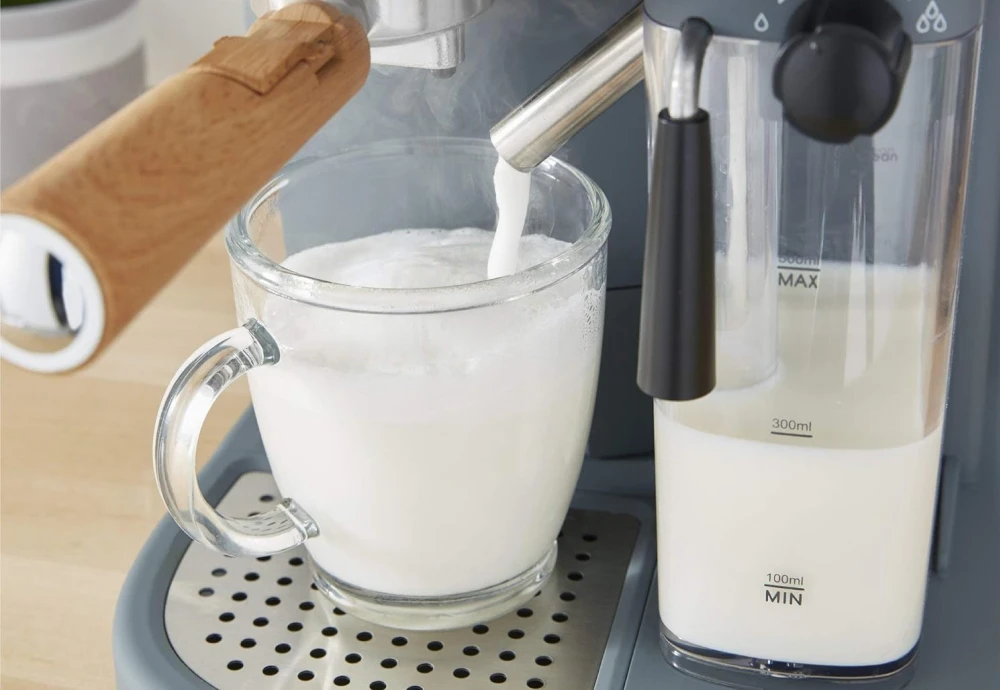 espresso machine milk frother