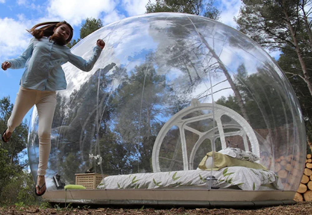 how to make your own bubble tent