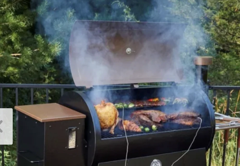 pellet smoker and grill combo